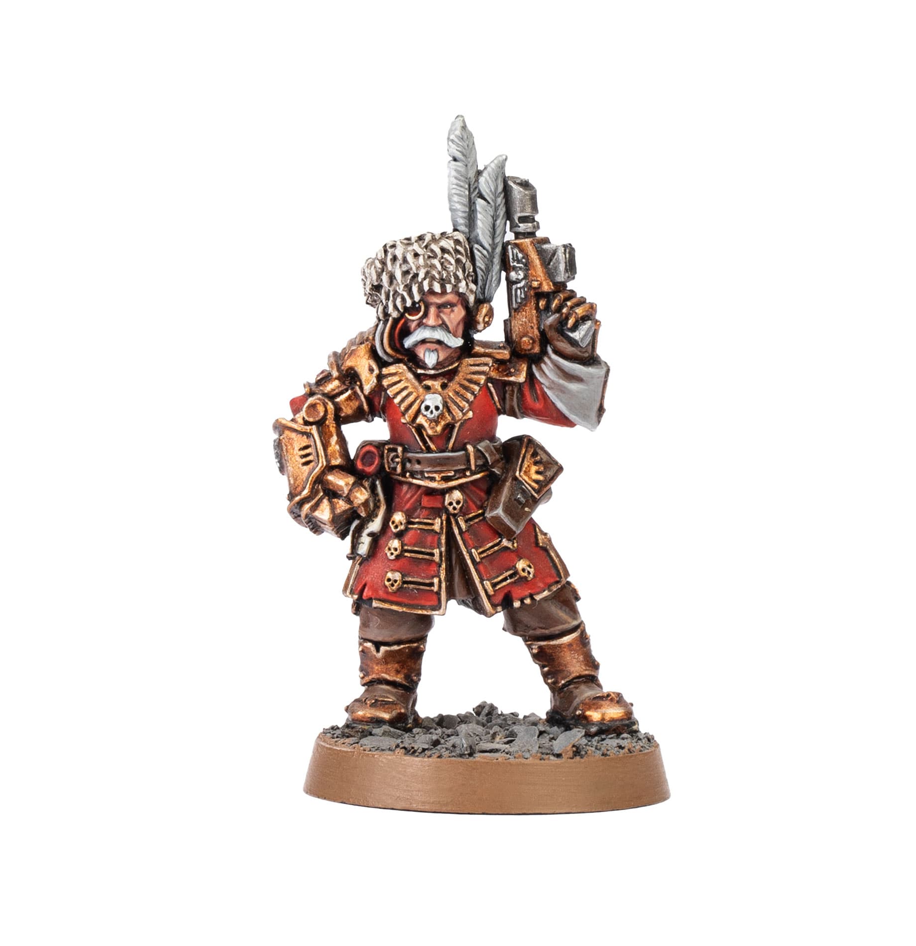 Vostroyan Commander with Power Fist