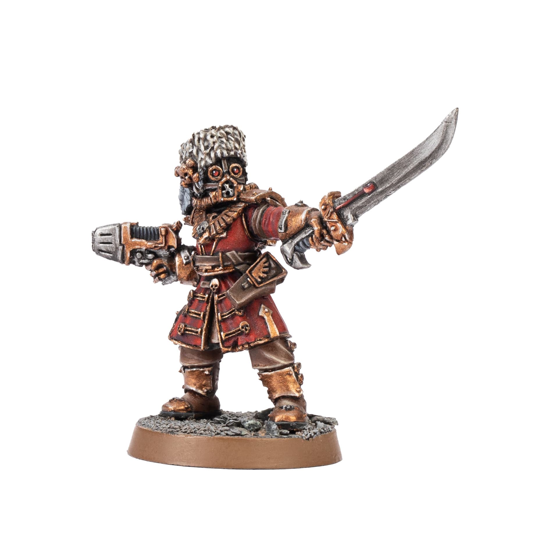 Vostroyan Commander with Power Sword