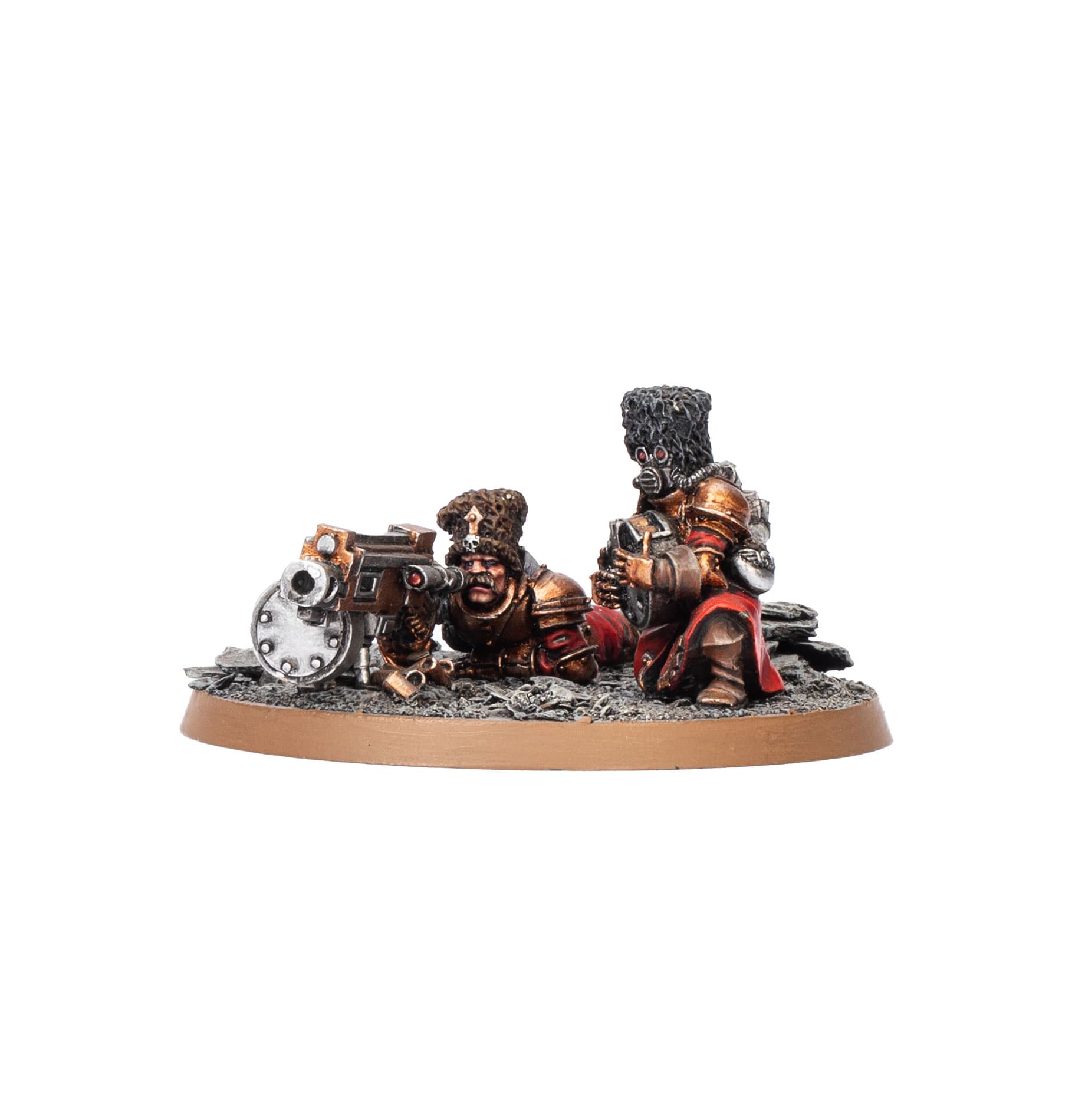 Vostroyan Heavy Bolter Team