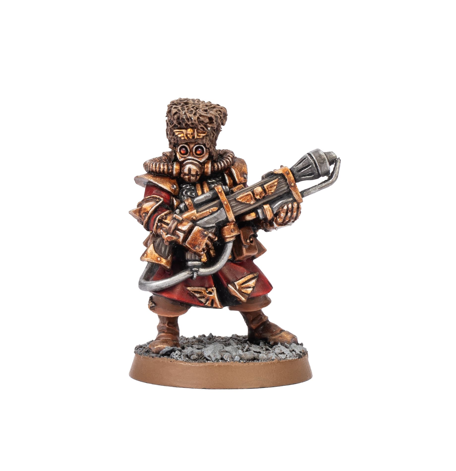 Vostroyan Guardsman with Flamer