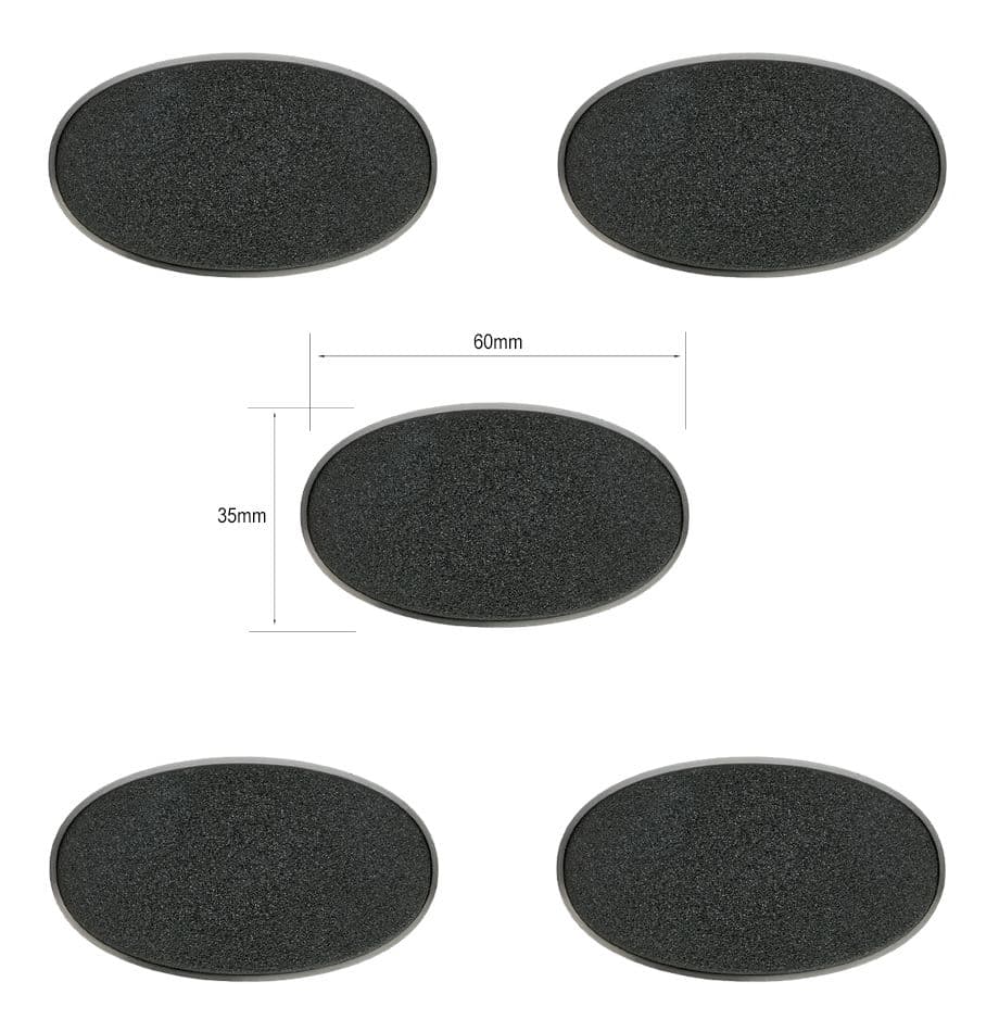 Citadel 60x35mm Oval Bases
