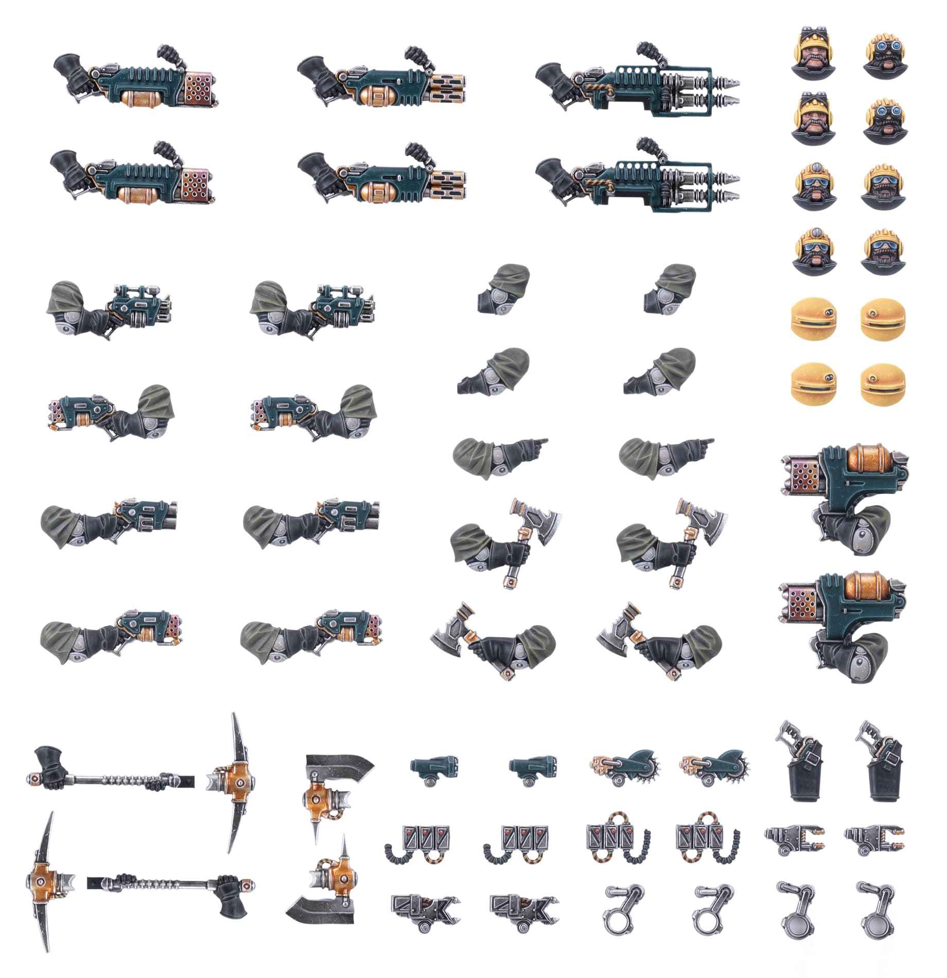 Ironhead Squat Prospectors Weapons & Upgrades