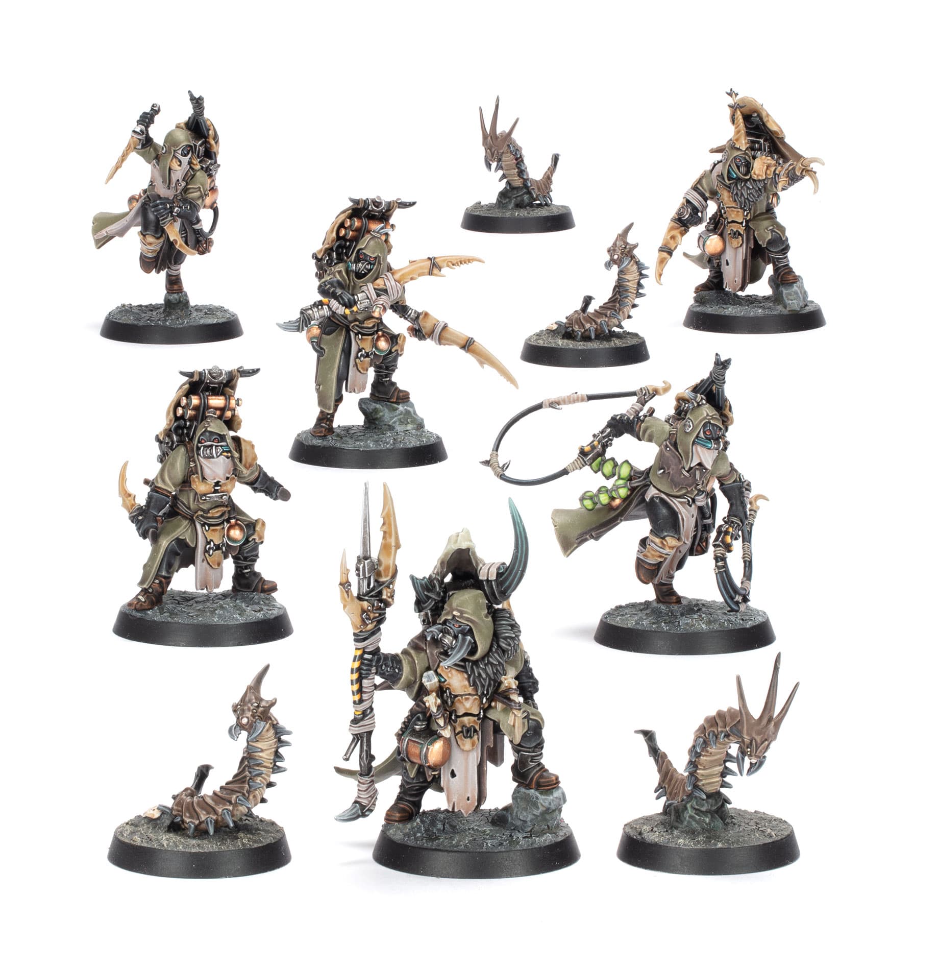 Sha'dar Hunters and Arthromite Spinewyrms