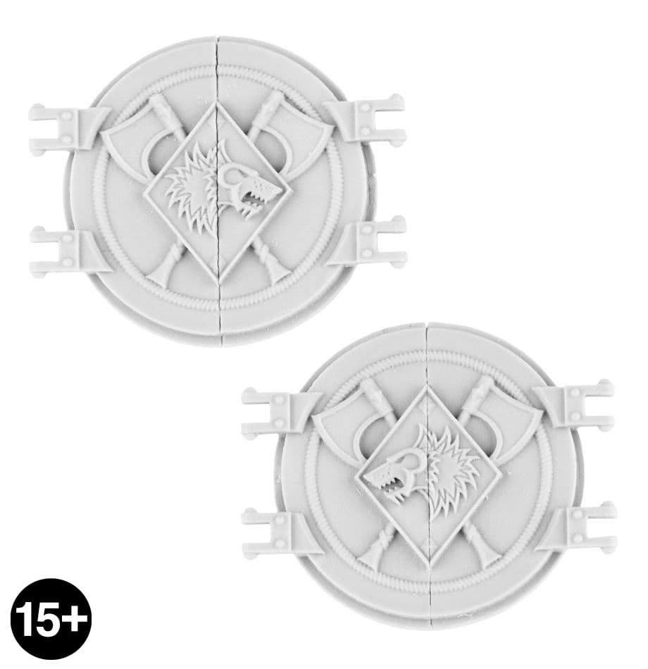 Space Wolves Legion Deimos Rhino Doors Set 1
