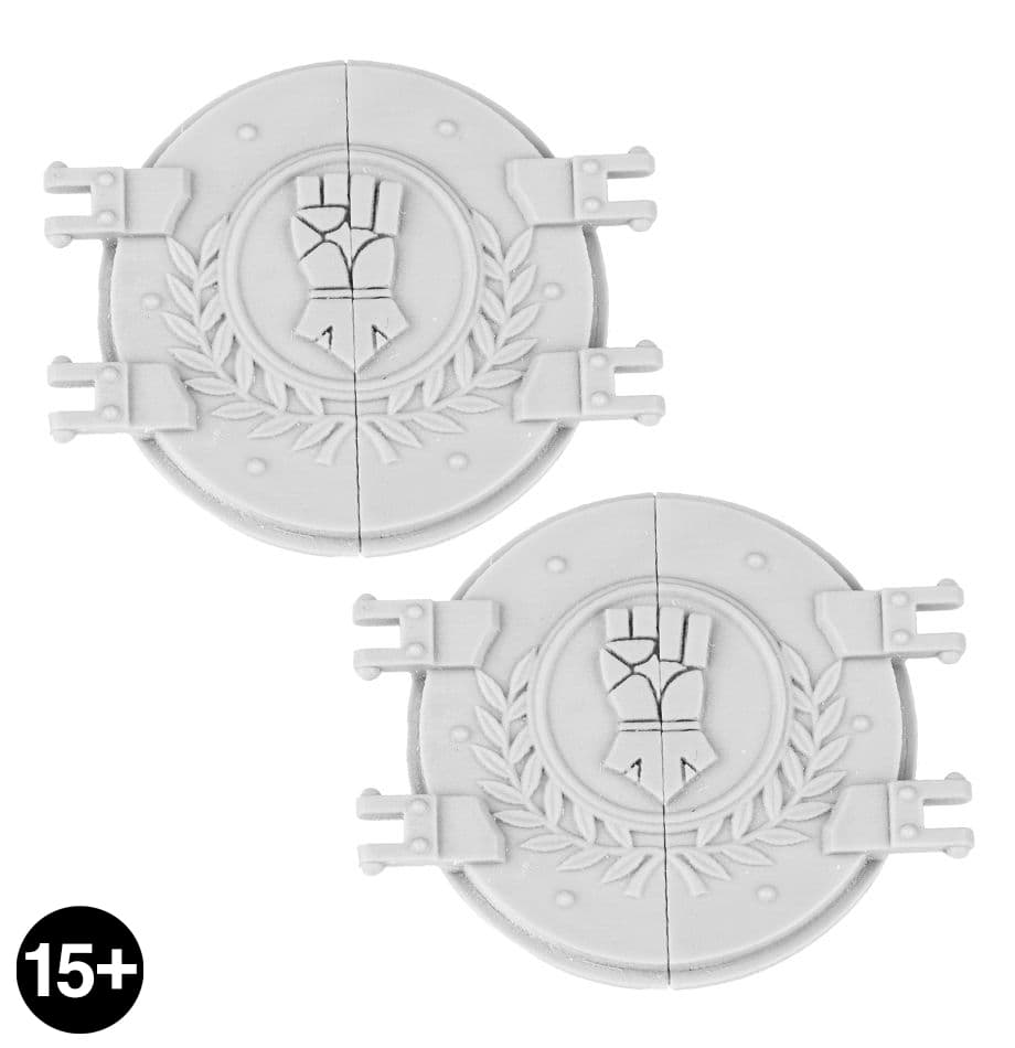 Imperial Fists Legion Deimos Rhino Doors Set 2