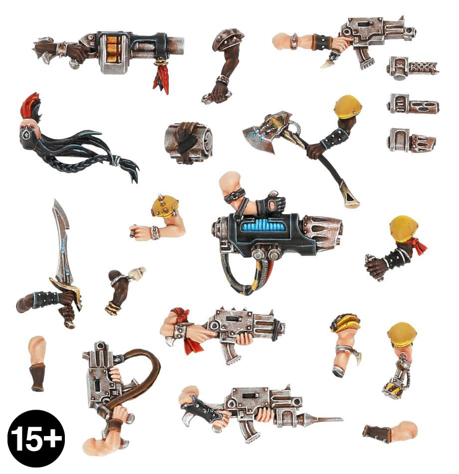 Escher Champions Weapons