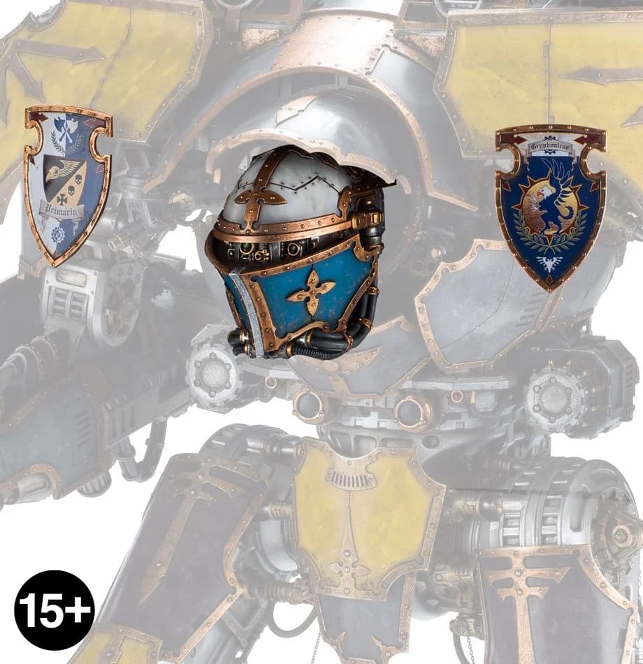 Mars-Alpha Pattern Warlord Titan Head