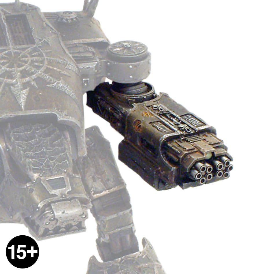Chaos Warhound Titan Vulcan Mega Bolter