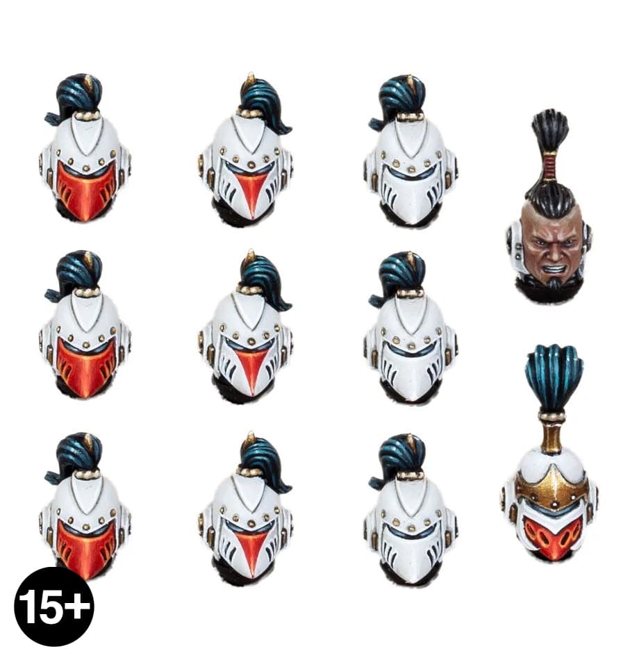 White Scars MKVI Heads