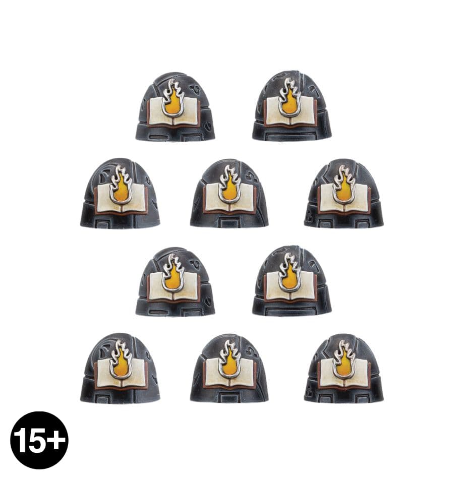 Word Bearers MkVI Shoulder Pads